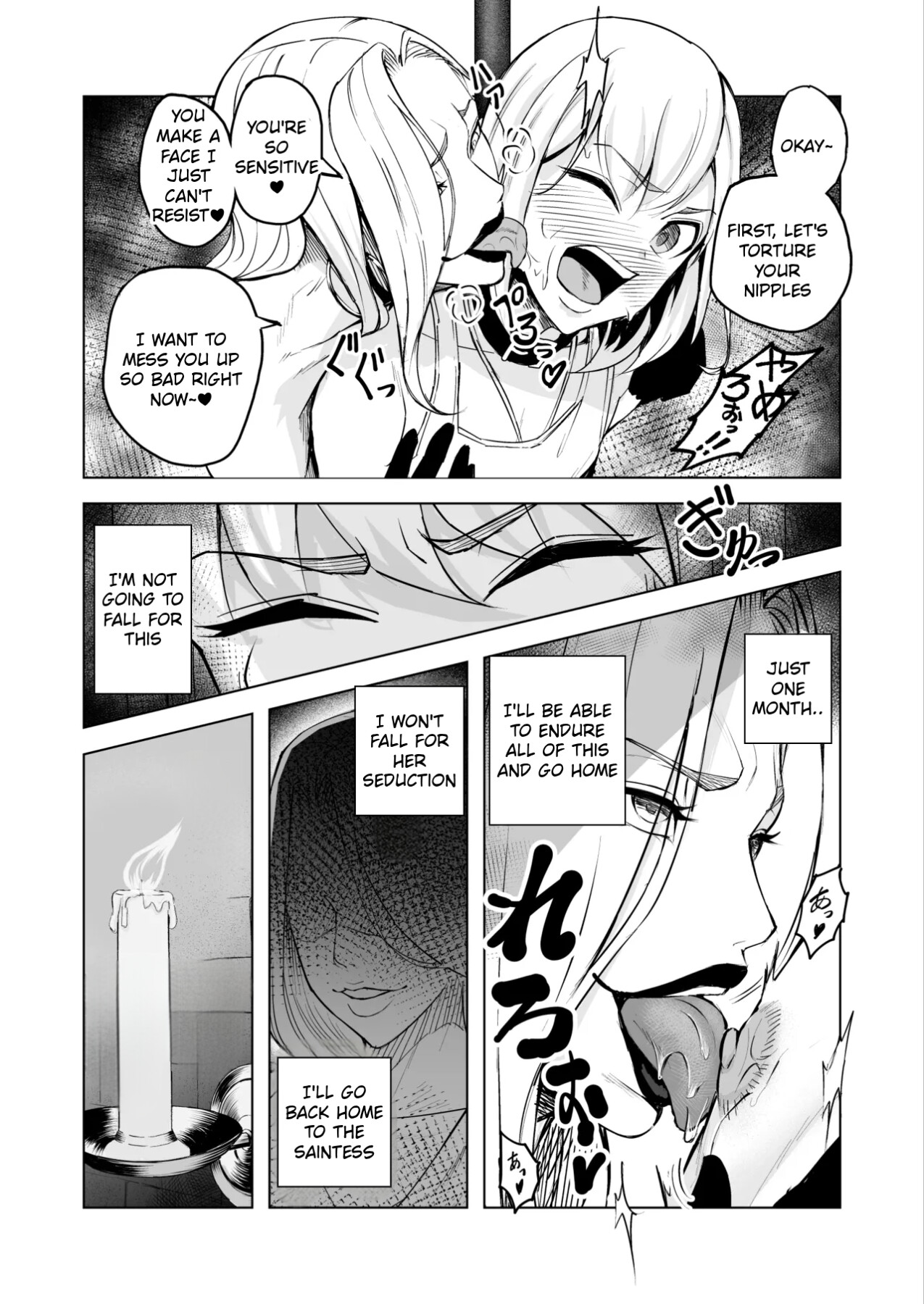 Hentai Manga Comic-A Dick Slave in a Land of Wicked Women-Read-16
